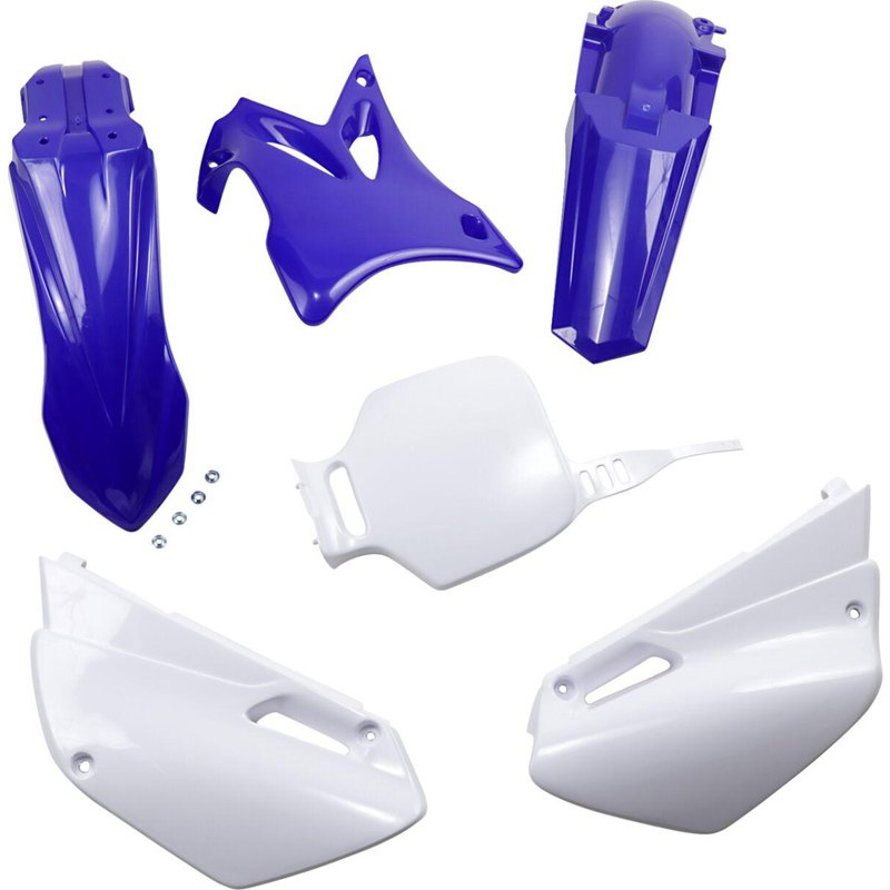 YAKIT306K@999 - UFO Restyle Full Plastics Kit For Yamaha YZ85 2002-2014 - Blue/White/YZ Blue