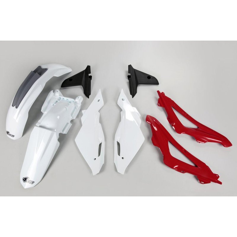 HUKIT611@999 - UFO Replacement Body Plastic Kit For Husqvarna CR125 2009-2013 - Black/Red/White