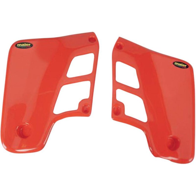 600157 - M60015 - Maier Radiator Scoops - Honda CR500 1986-88 - Orange