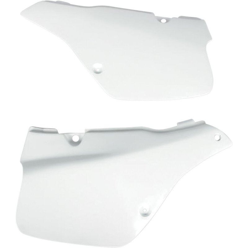 SU02907#041 - UFO Side Panels For Suzuki RM250 1989-1992 - White