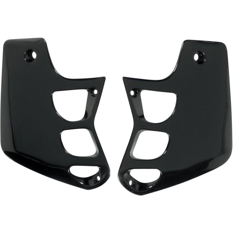 HO02620#001 - UFO Replacement Radiator Scoops For Honda CR500 1989-2001 - Black