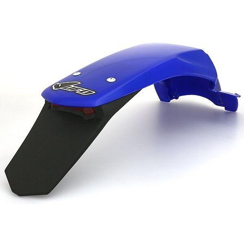 YA03891#089 - UFO Enduro Rear Fender With Tail Light - Yamaha WRF 250/450 2003-06 - Blue