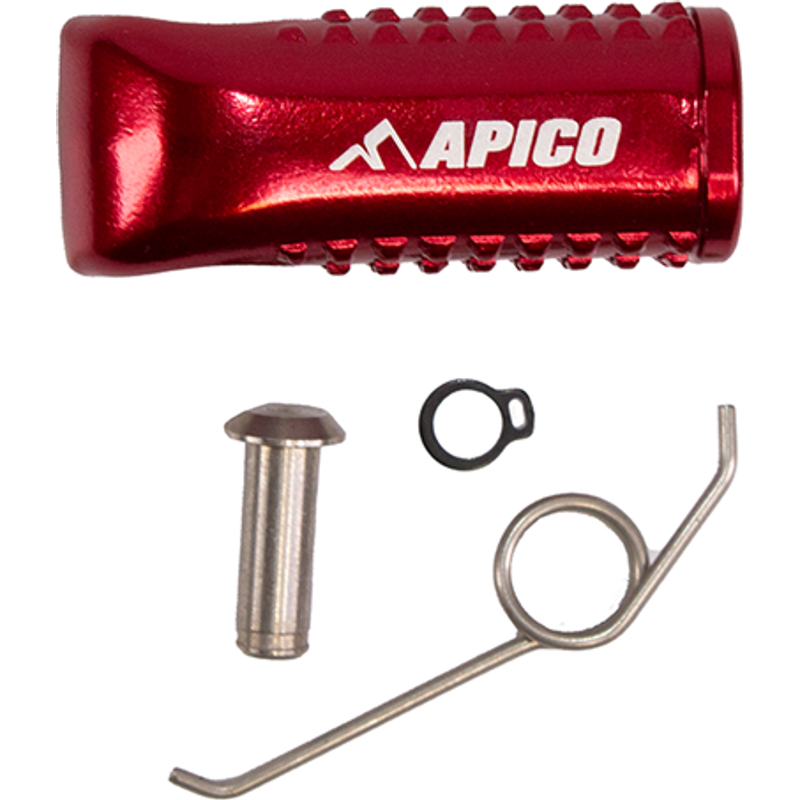 Apico Replacement Gear Pedal Tip - Gas Gas Enduro/ MX Models 2016-21 - Red