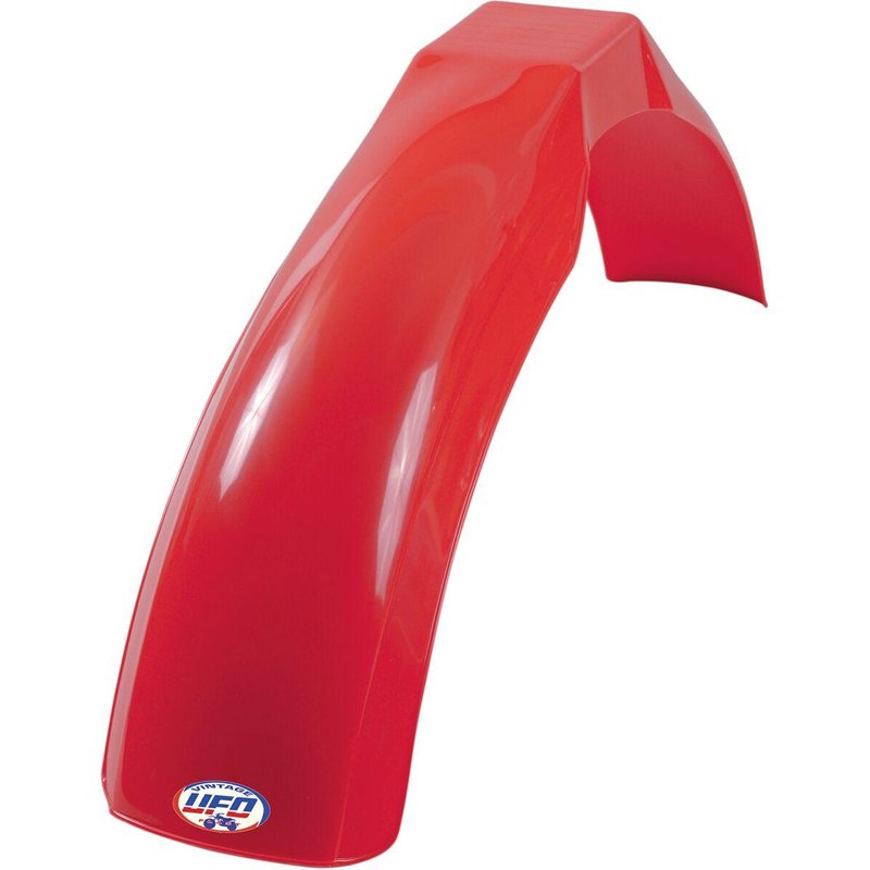 ME08001#B - UFO Universal Vintage Front Fender - Fits 1975-79 - Red