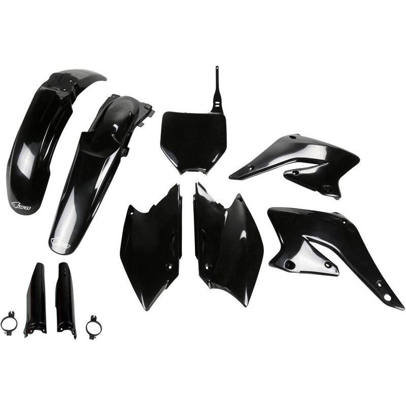 SUKIT403F@001 - UFO Replacement Plastics Kit For Suzuki RMZ250 2004-2006 - Black