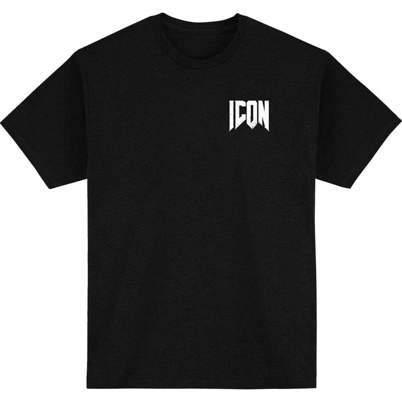 3030-24267 - Icon Mens Adult Blegh T-Shirt XX-Large - Black/Brown/Red/Tan