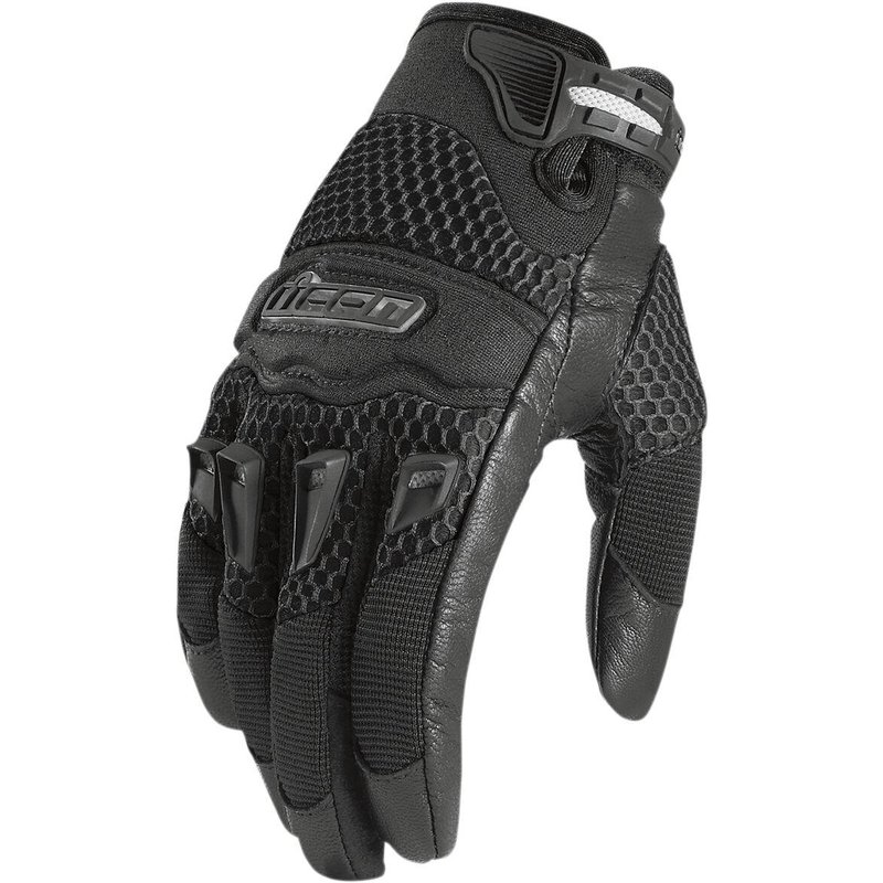 3302-0660 - Icon Womens Twenty-Niner CE Gloves Small - Black