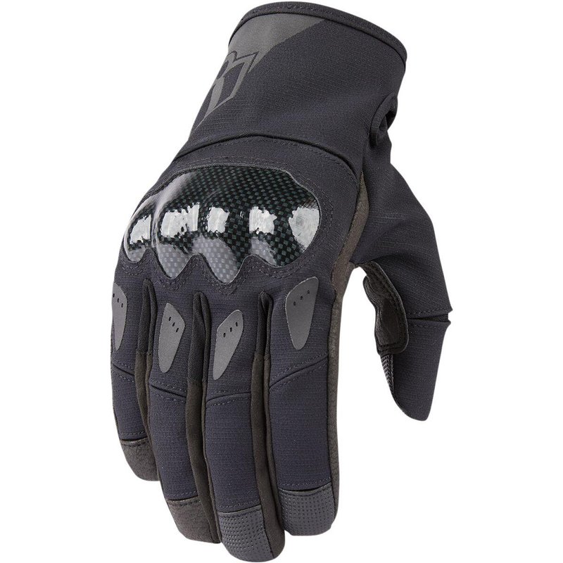 3301-3969 - Icon Stormhawk Gloves XX-Large - Black/Grey