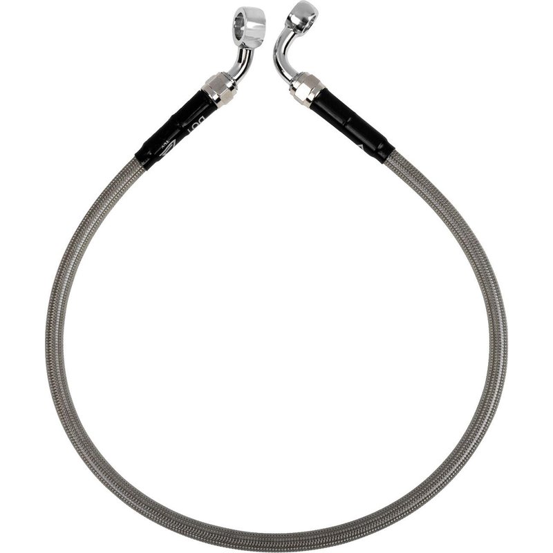 B05-2-006/P - Moose Racing Stainless Steel Braided Brake Hose For Beta EVO 250 2009-2018 Rear