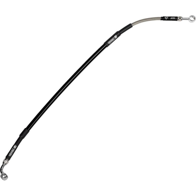 B05-2-009/P - Moose Racing Stainless Steel Braided Brake Hose For Beta RR 125 2015-2016 Rear