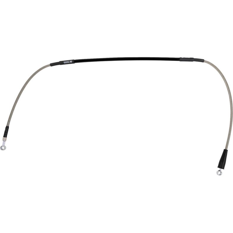 S01-1-034/P - Moose Racing Stainless Steel Braided Brake Hose For Suzuki RM 85 2005-2018 Front