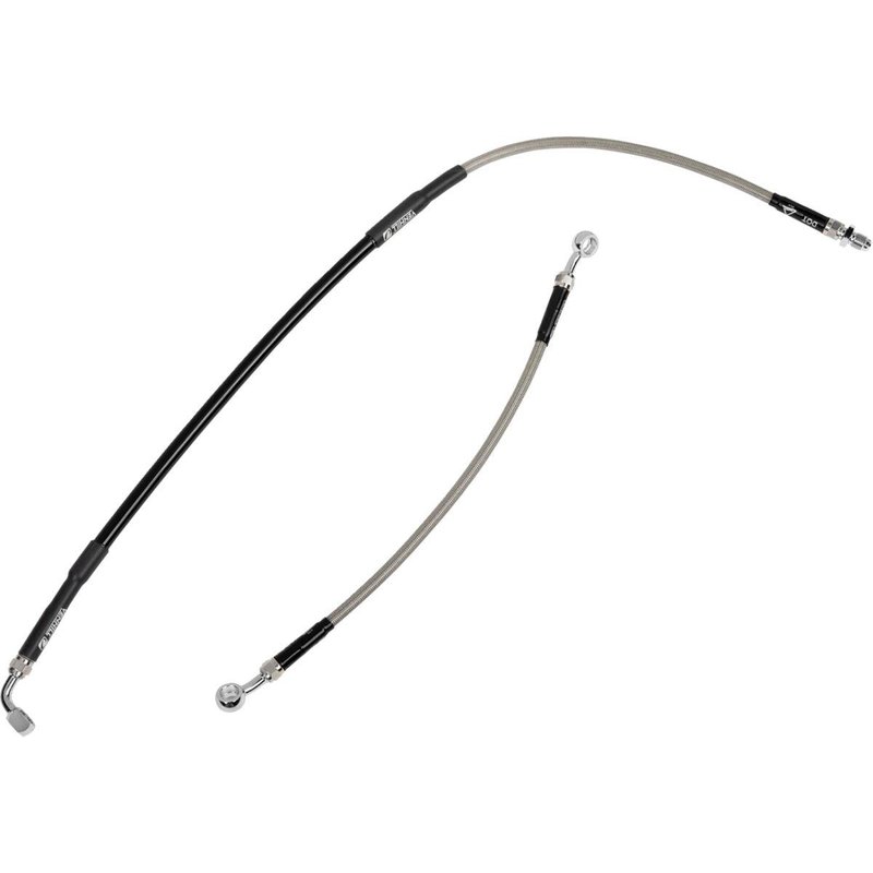 B05-2-012/P - Moose Racing Stainless Steel Braided Brake Hose For Beta RR 125 LC 2017 Rear