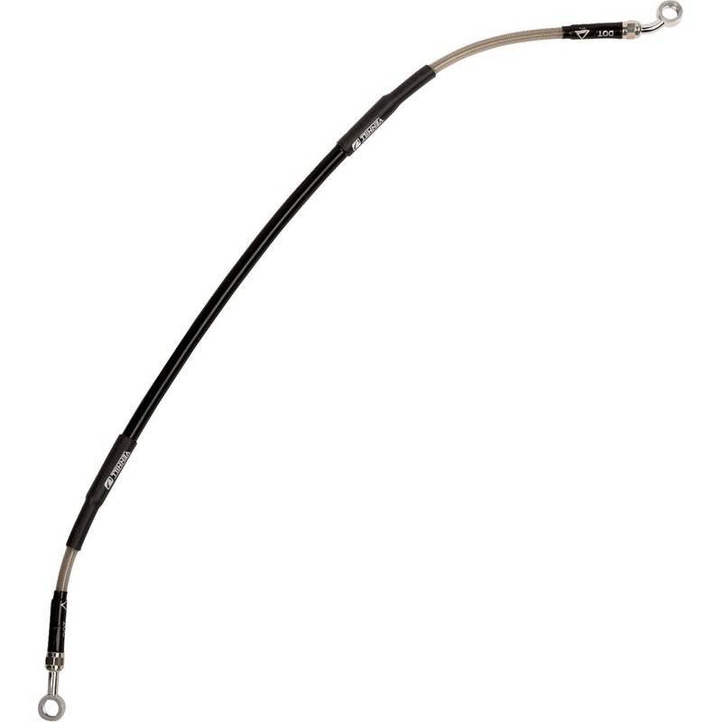 H02-2-048/P - Moose Racing Stainless Steel Braided Brake Hose For Honda XR650L 2014-2024 Rear