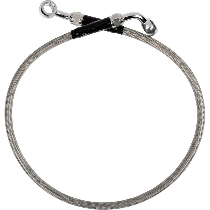 B05-2-011/P - Moose Racing Stainless Steel Braided Brake Hose For Beta ALP 350 4.0 2007-2015 Rear