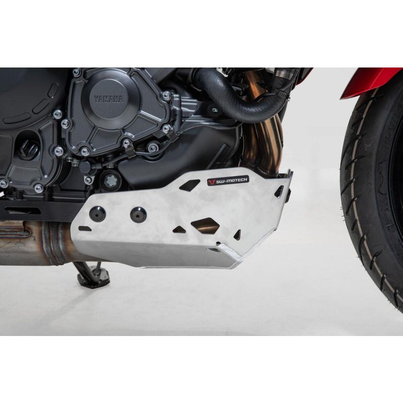 MSS.06.921.10001/S - SW Motech Engine Guard For Yamaha MT-09 2021-2023 - Brushed/Silver
