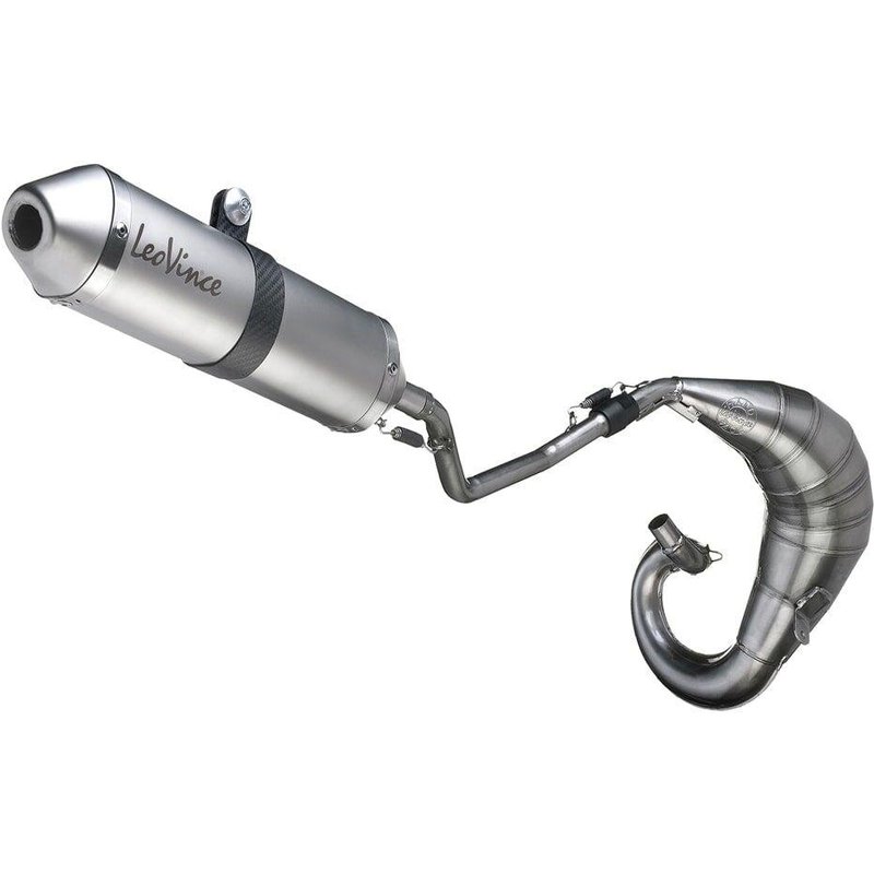 3281 - LeoVince X-Fight Stainless Steel Full Exhaust System For Rieju MRT 50 Cross 2009-2012