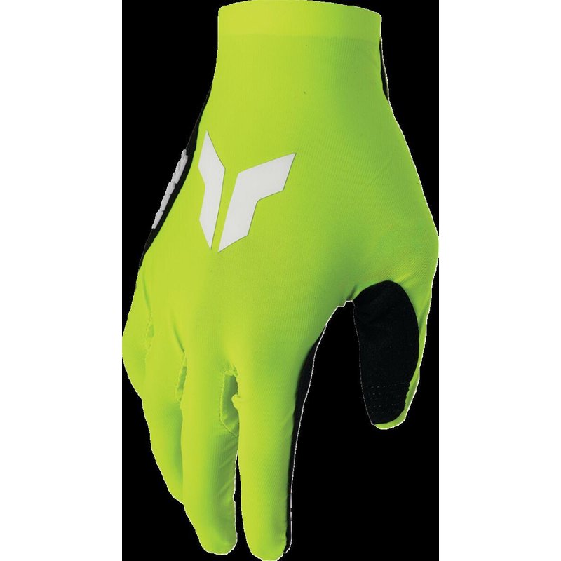 3330-8024 - Thor Sportmode Riot Gloves X-Small - Acid/Black/Grey