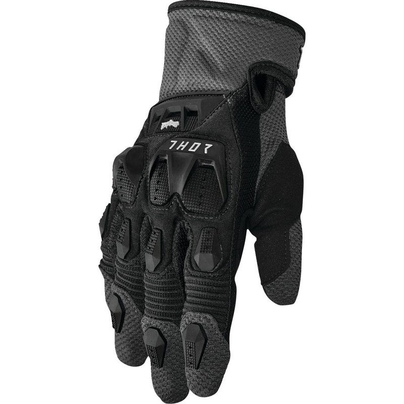 3330-8247 - Thor Terrain Gloves XX-Large - Black/Charcoal