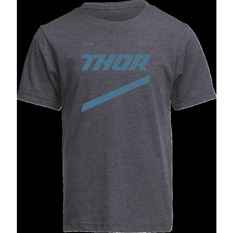 3032-3845 - Thor Youth Brave T-Shirt Large - Blue/Charcoal