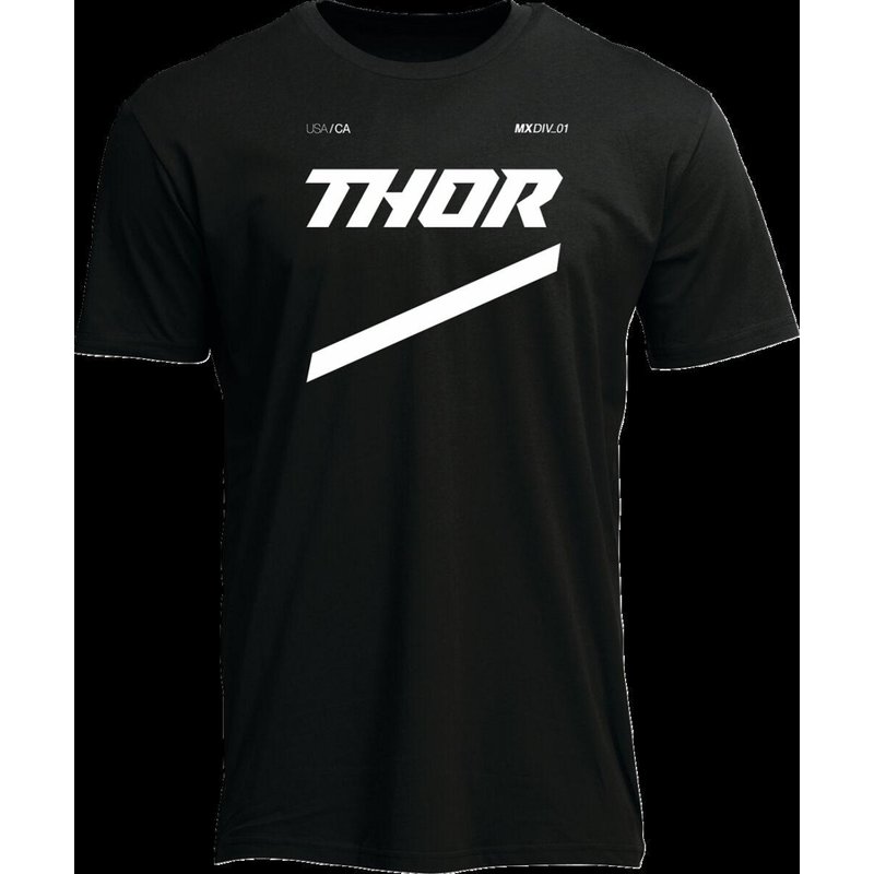 3030-24585 - Thor Mens Adult Brave T-Shirt Medium - Black/White