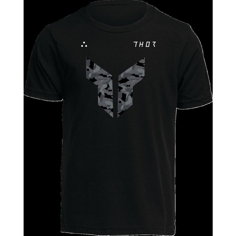 3032-3827 - Thor Youth Iconic T-Shirt Small - Black/Carbon/Grey