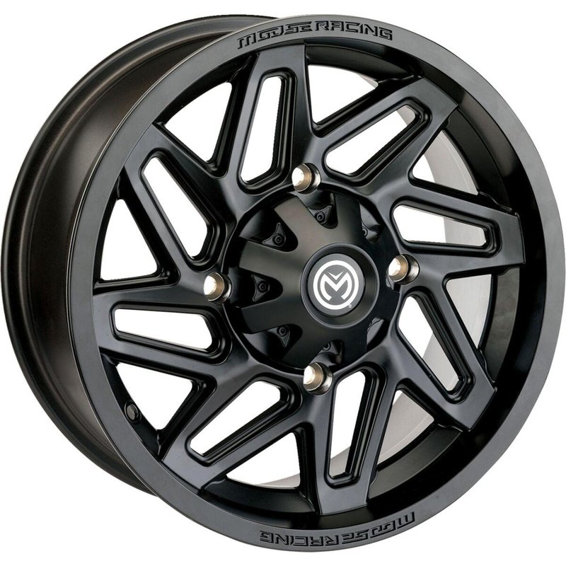 361MO147136MB5.5 - Moose Racing 361X Wheel For Can Am (BRP) Commander 1000 EFI 2011-2017 Fits Front Or Rear - Black