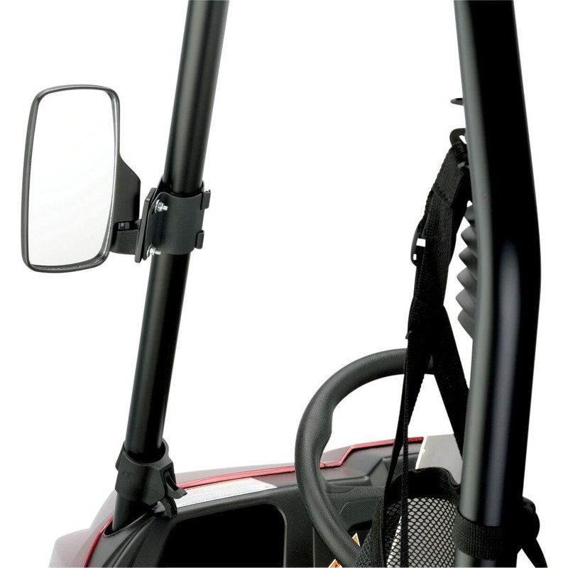 56-18082A - Moose Racing UTV Sideview Mirrors With 51mm Stems For John Deere 2030A 1200 2018-2022 - Black