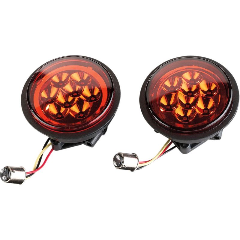 500-1000-PU - Moose Racing LED Taillights For Can Am Commander 800 R EFI Red