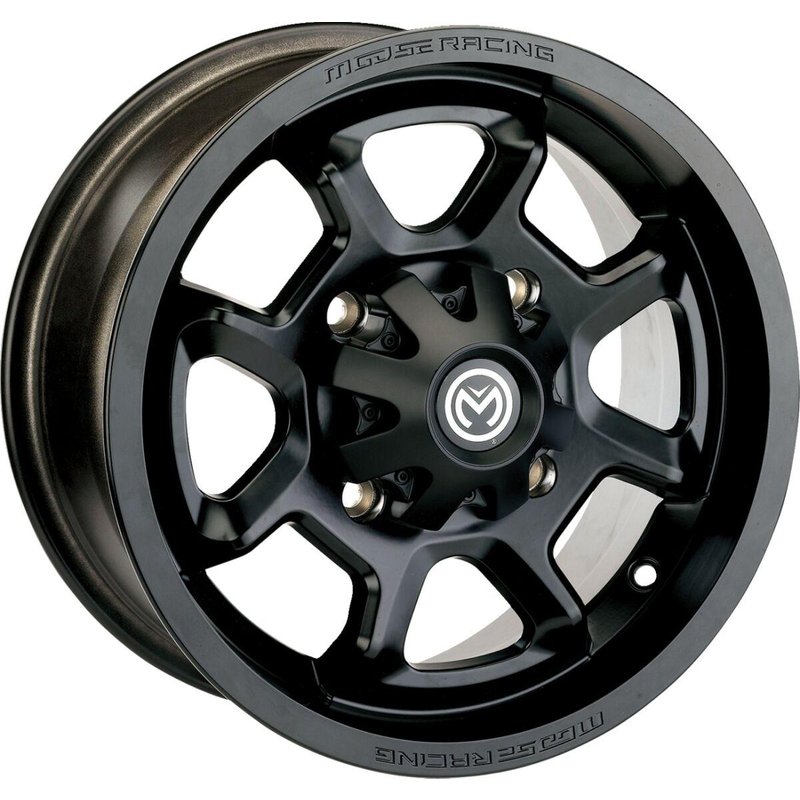 415MO128136MB4 - Moose Racing 415X Wheel For Can Am (BRP) Commander 1000 EFI 2011-2017 Rear - Black