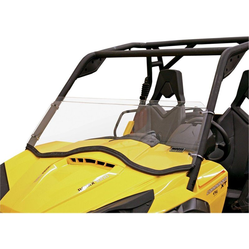 V000035-12200M - Moose Racing Half Windshield For Can Am (BRP) Commander 1000 EFI 2011-2017 - Clear