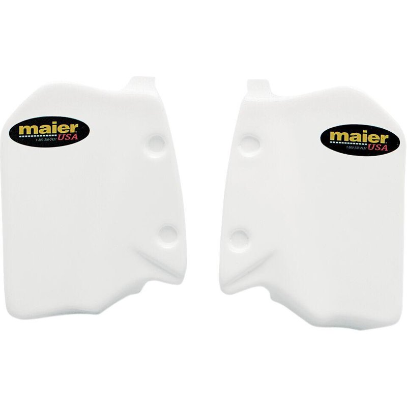 580121 - Maier Radiator Scoops For Honda ATC350 X 1985-1986 - White