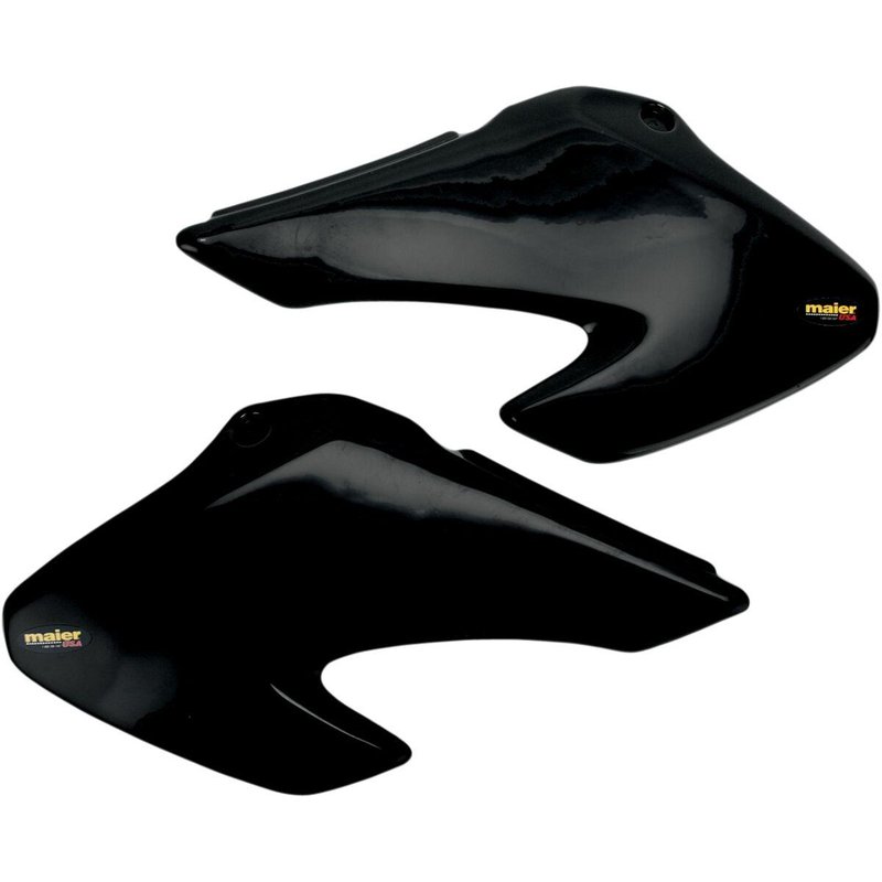 600200 - Maier Radiator Scoops For Honda XR100 R 2001-2003 - Black