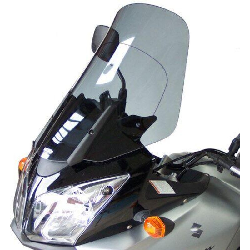 BS087HPFG - Bullster Windshield/Windscreen For Suzuki DL 1000 2004-2007 53 cm (21") - Grey Smoke