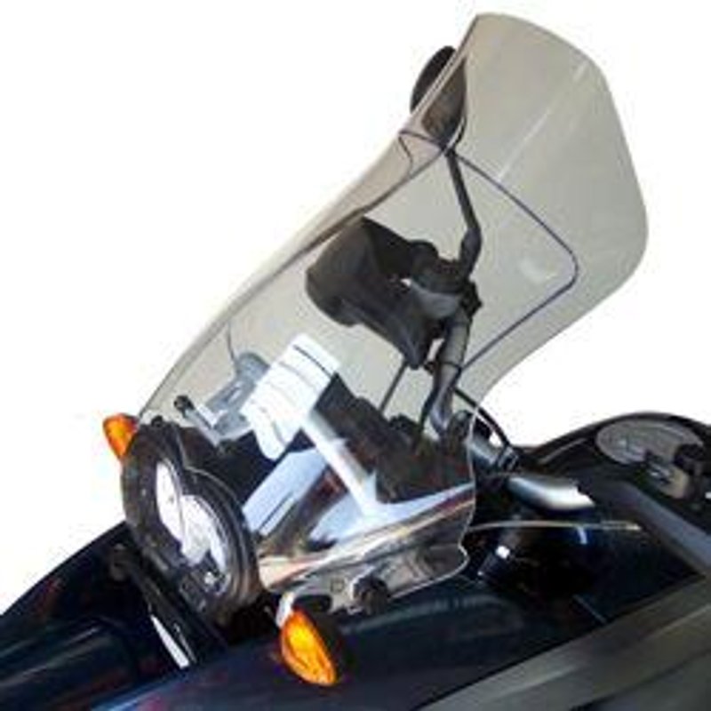 BB047HPIN - Bullster Windshield/Windscreen For BMW R 1200 GS 2005-2012 49 cm (19-3/8") - Clear