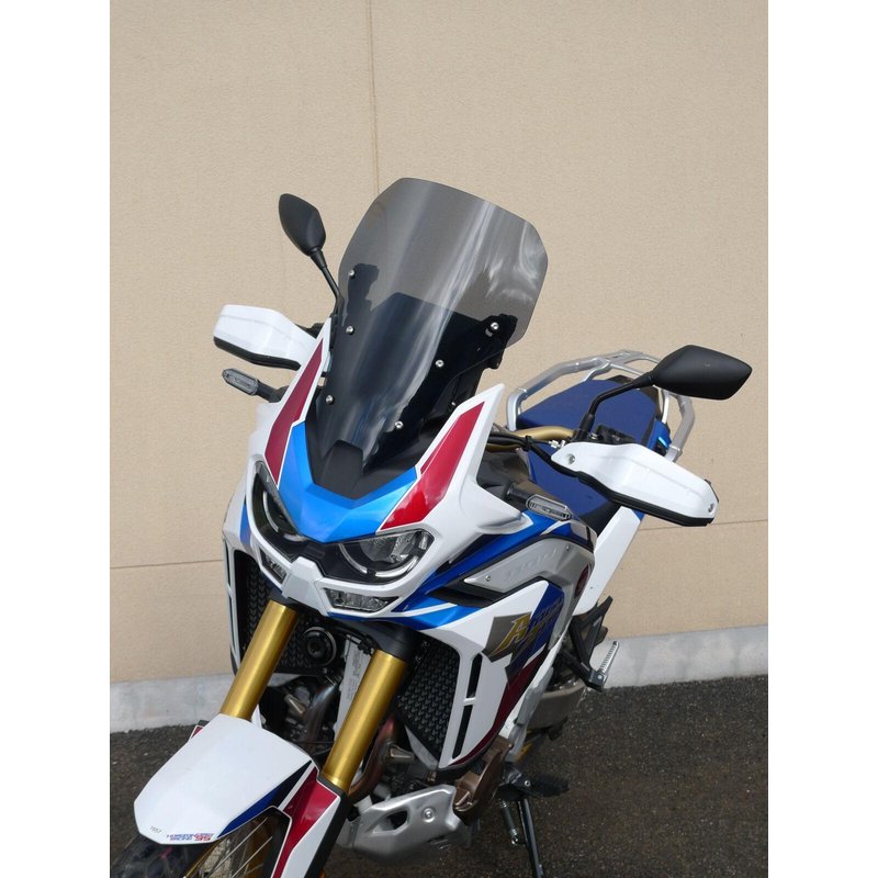 BH194STFG - Bullster Windscreen For Honda CRF1100L 41.5 cm (16-1/4") - Grey Smoke