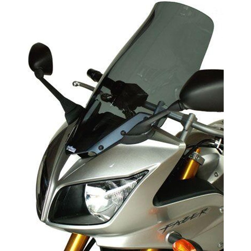 BY119HPFN - Bullster Windshield/Windscreen For Yamaha FZ1 1000S 2006-2014 51 cm (20") - Black Smoke