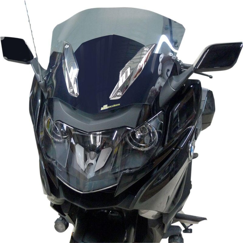 BB068STFG - Bullster Windshield/Windscreen For BMW K 1600 B 37 cm (14-1/2") - Grey Smoke