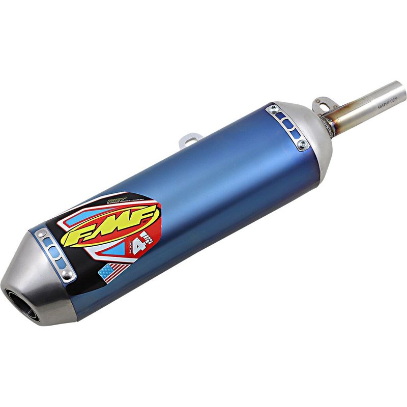 041595 - FMF Mini Factory 4.1 Silencer For Honda CRF125F 2021-2025 - Titanium
