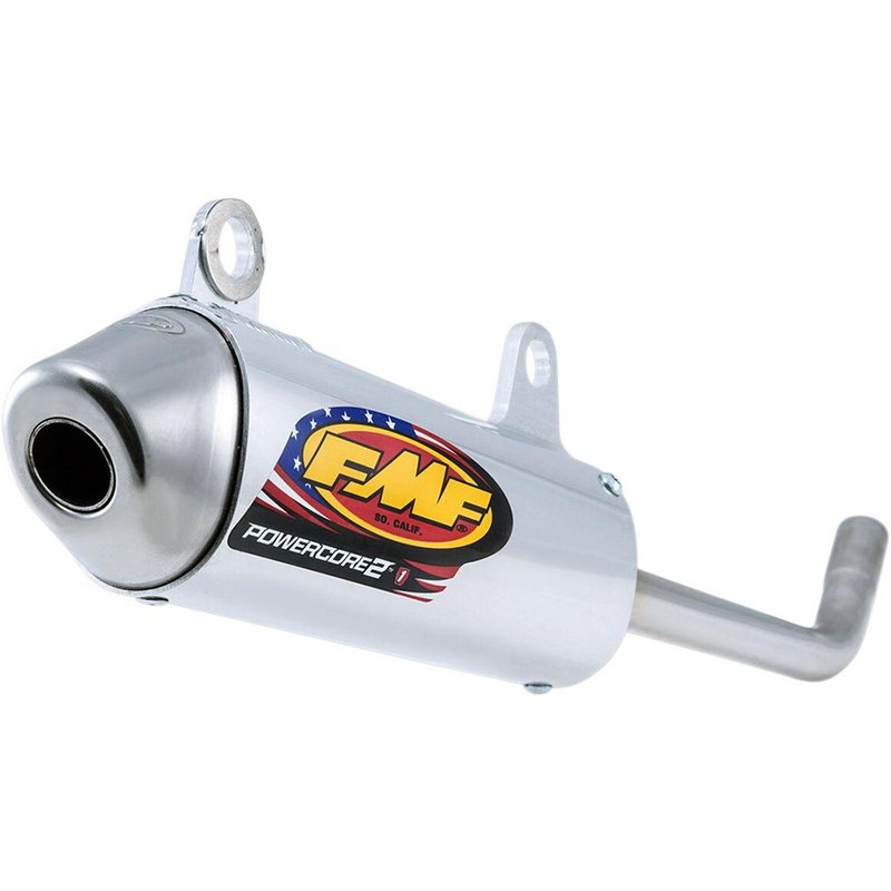 025205 - FMF Powercore 2 Silencer For KTM EXC250 TPI 2018-2019 - Silver