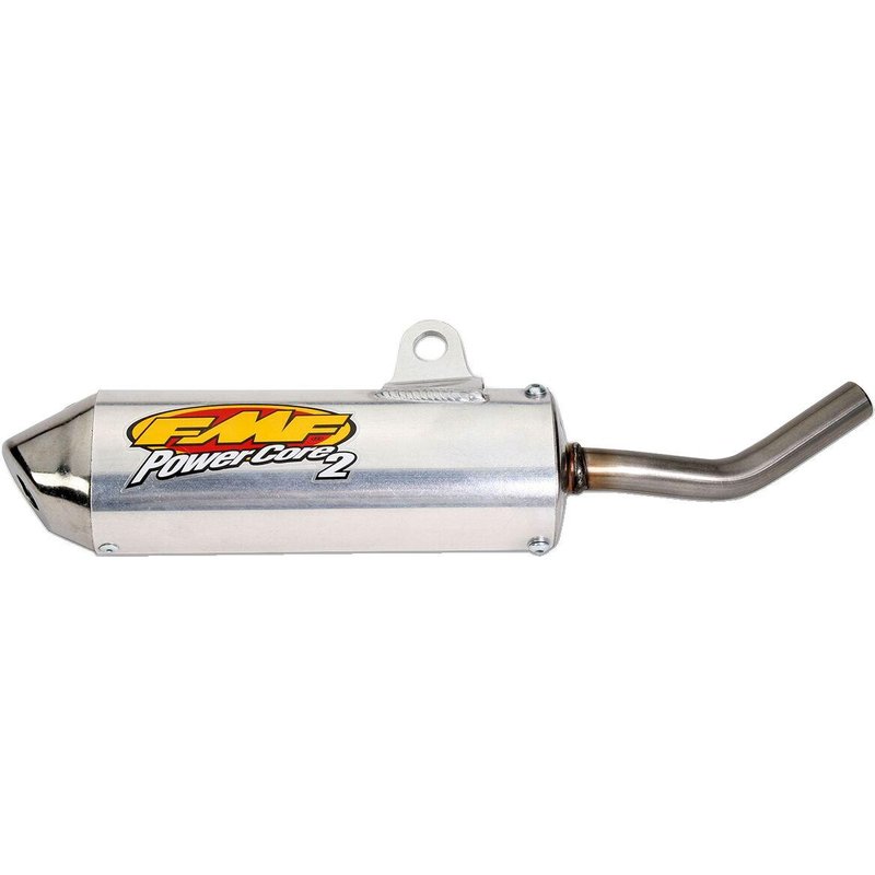 020203 - FMF Powercore 2 Silencer For Honda CR80B 1996-2002 - Silver