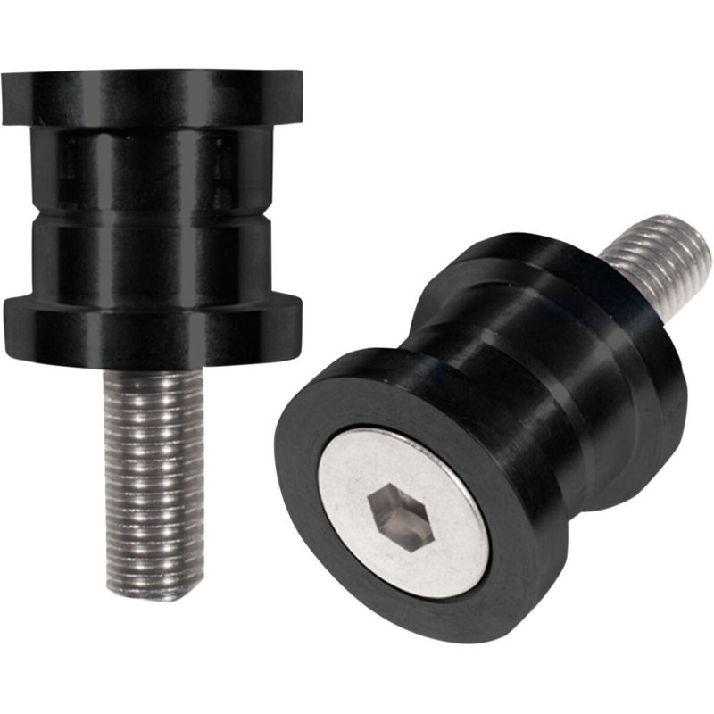SM-HDSRBB - Speed Merchant 1" Solid Handlebar Riser Bushing For Harley Davidson FL 1200 1973-1977 - Black