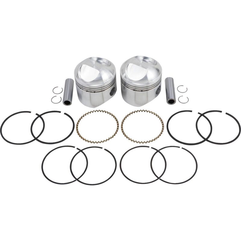K1606 - Wiseco High-Performance Piston Kit For Harley Davidson F 1200 1948-1952 +0.010" - Aluminum