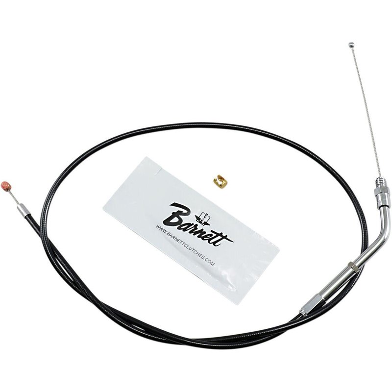 101-30-30005 - Barnett Throttle Cable For Harley Davidson XLH 1200 1988-1995 81.5cm (32") - Black