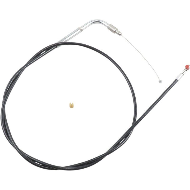305-96+6-DS - Barnett Vinyl Idle Cable For Harley Davidson FXSTS 1340 1996-1999 104cm (41") - Black