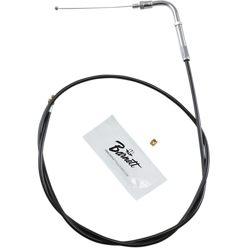 101-30-30901-06 - Barnett Throttle Cable For Harley Davidson FL 1200 1976-1977 100.5cm (39-1/2") - Black