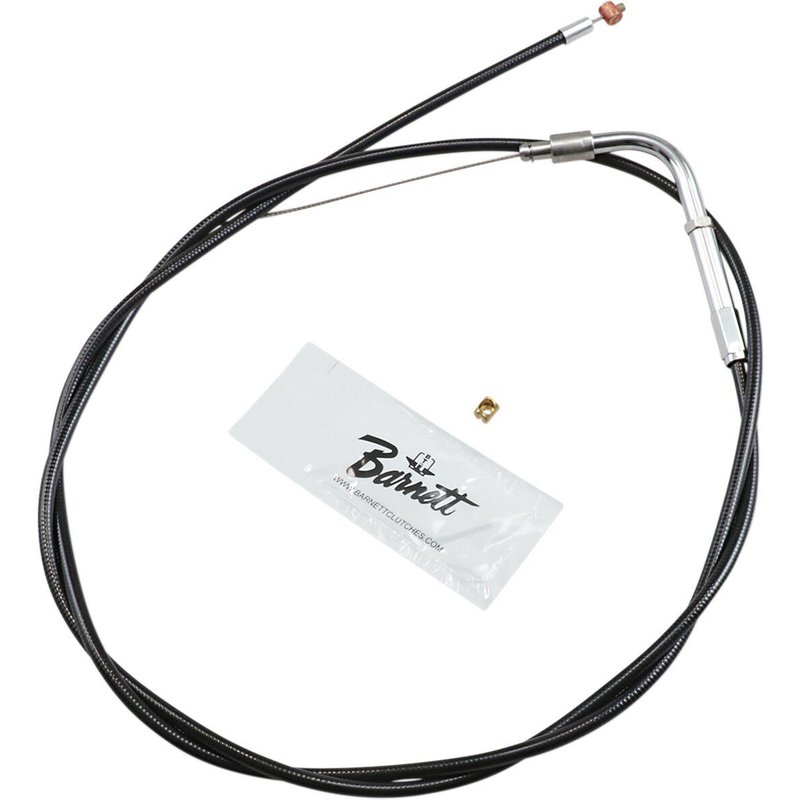 101-30-40017-06 - Barnett Vinyl Idle Cable For Harley Davidson FLHRCI 1340 EFI 1998 123cm (48-1/2") - Black