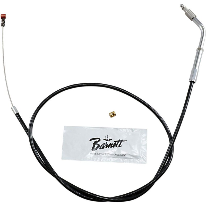 101-30-40006 - Barnett Vinyl Idle Cable For Harley Davidson XLH 1200 1998-1999 81.5cm (32") - Black