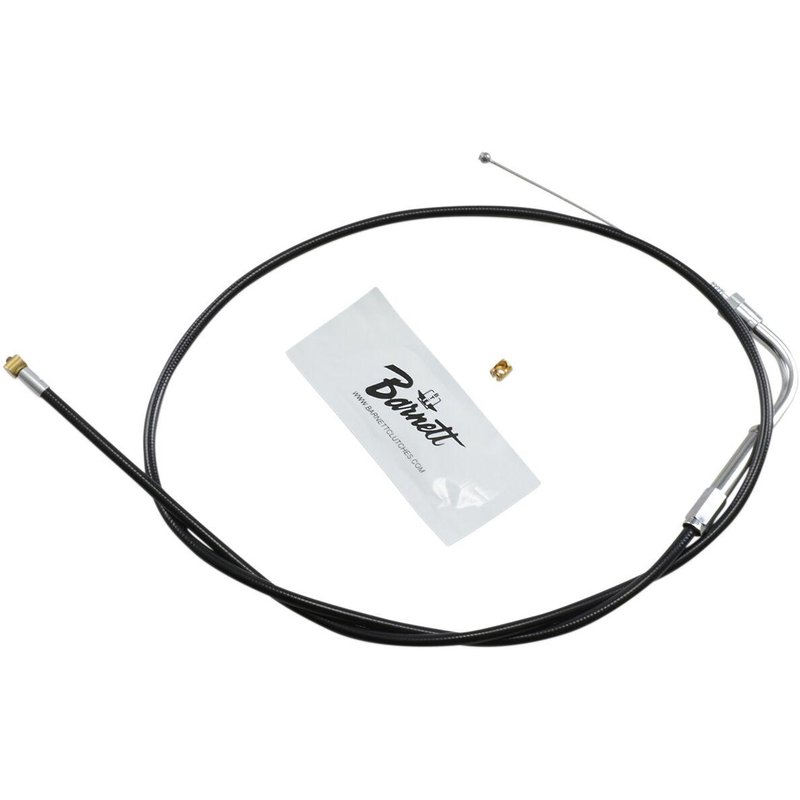 101-30-30901 - Barnett Throttle Cable For Harley Davidson FL 1200 1976-1977 85cm (33-1/2") - Black