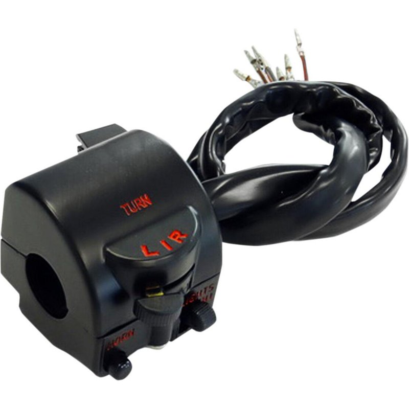 46-68844 - Emgo Handlebar Switch Assembly For Honda CB 750 K 1972-1976 Left - Black