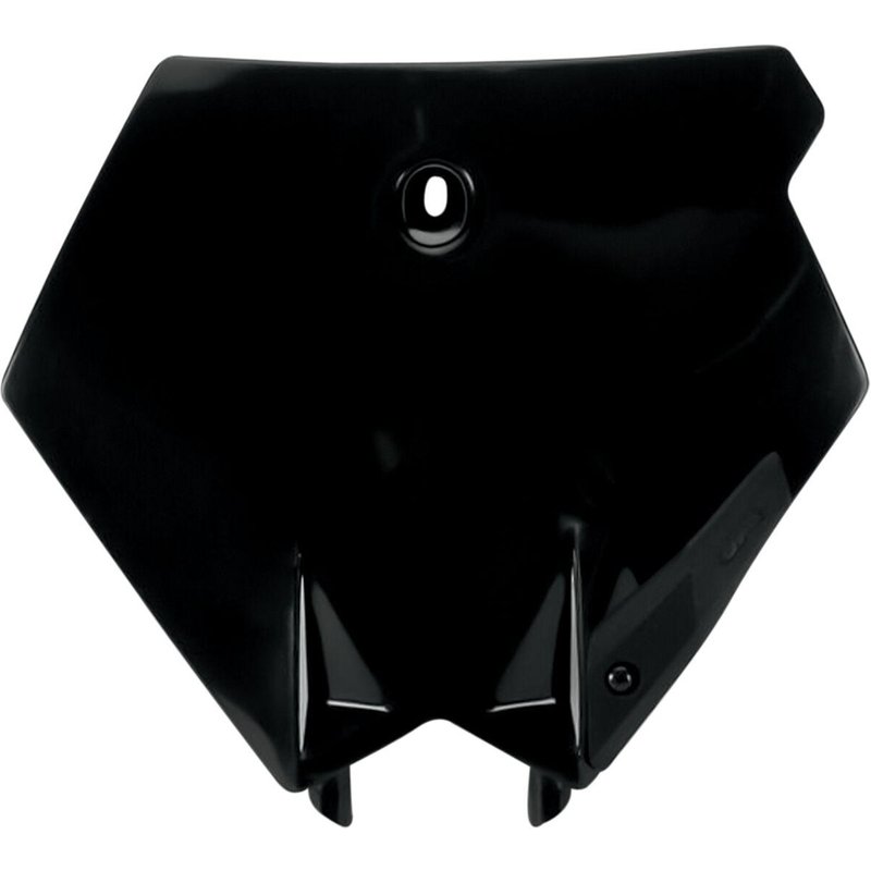 KT03075#001 - UFO Front Number Board For KTM SX125 2003-2006 - Black